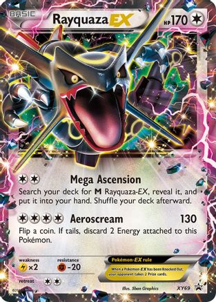 Rayquaza EX (Shiny) XY69  - Holofoil - Promo