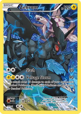 Zekrom (Full Art Promo) XY76  - Holofoil - Promo