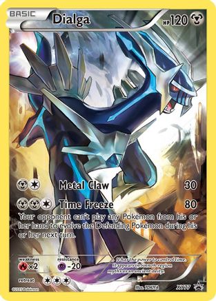 Dialga (Full Art Promo) XY77  - Holofoil - Promo