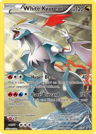 White Kyurem (Full Art Promo) XY81  - Holofoil - Promo