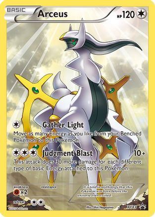 Arceus XY83  - Holofoil - Promo