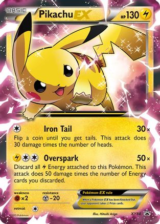 Pikachu EX XY84  - Holofoil - Promo