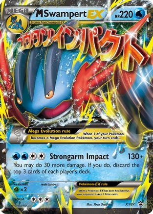 M Swampert EX XY87  - Holofoil - Promo