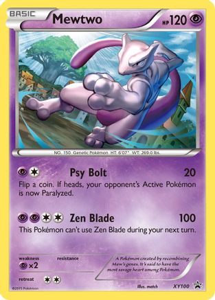 Mewtwo XY100  - Holofoil - Promo