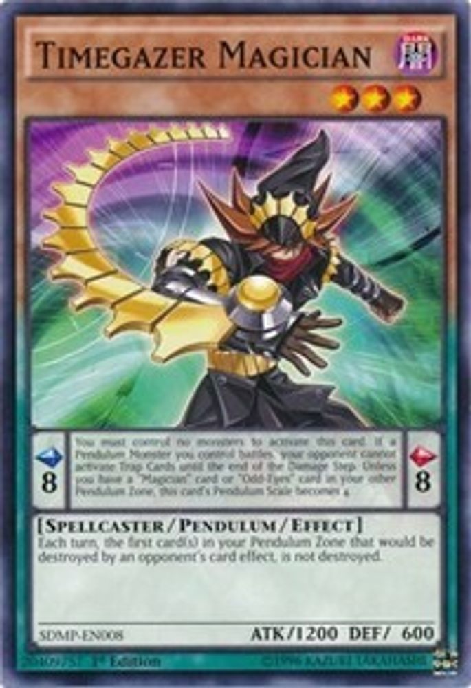 Timegazer Magician (SDMP-EN008) - Common