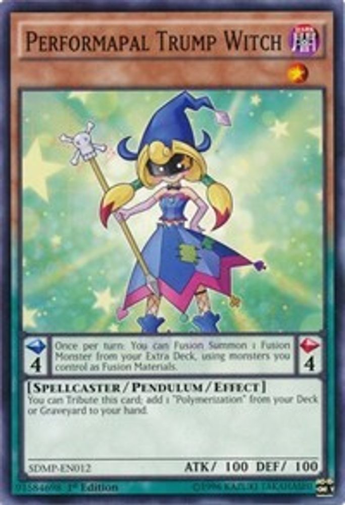 Performapal Trump Witch (SDMP-EN012) - Common