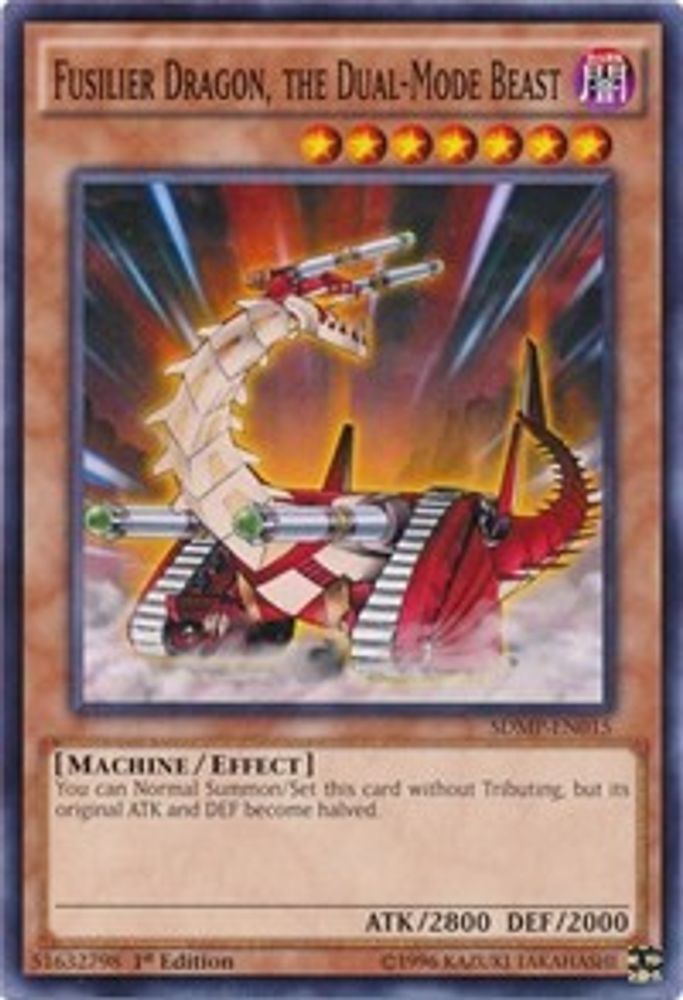 Fusilier Dragon, the Dual-Mode Beast (SDMP-EN015) - Common