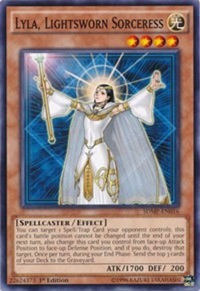 Lyla, Lightsworn Sorceress (SDMP-EN016) - Common