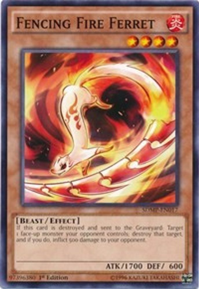 Fencing Fire Ferret (SDMP-EN017) - Common