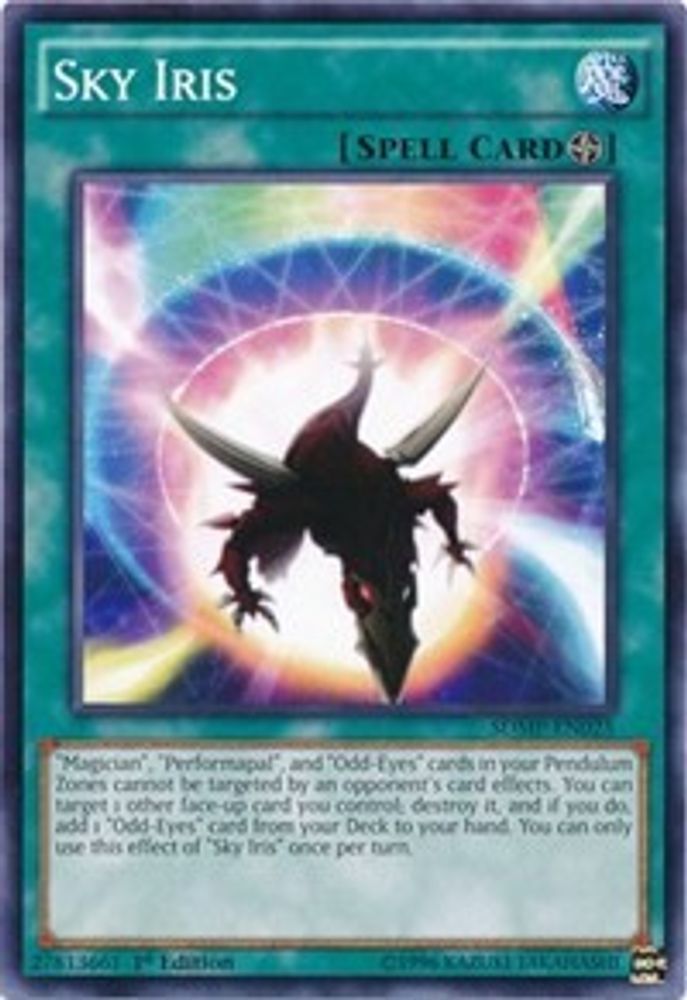 Sky Iris (SDMP-EN025) - Common