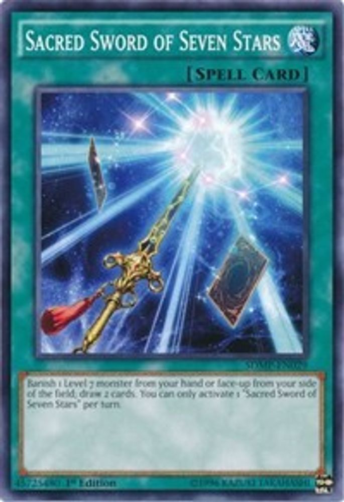 Sacred Sword of Seven Stars (SDMP-EN029) - Common