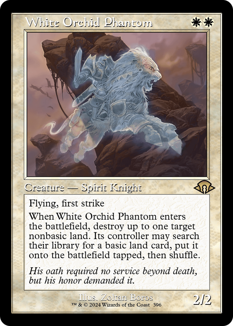 Fantôme d'orchidée blanche (rétro) [Modern Horizons 3] 