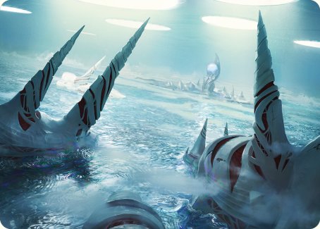 Carte d'art Seachrome Coast [Phyrexia : All Will Be One Art Series] 