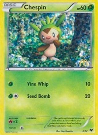 Chespin - 2/12/12  - Holofoil - Promo
