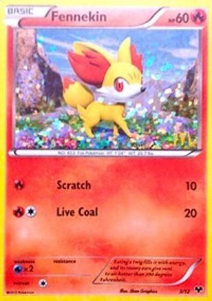 Fennekin (3/12) [Promos McDonald's : Collection 2014] 