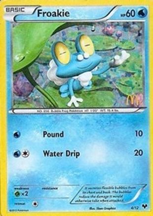 Froakie - 4/12/12  - Holofoil - Promo
