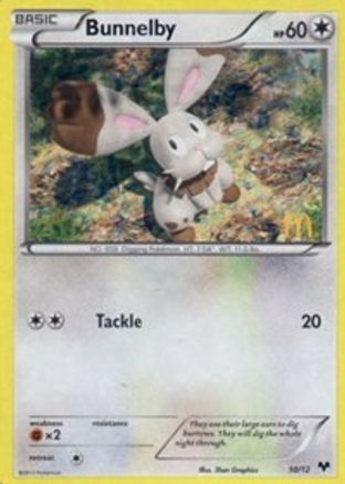 Bunnelby - 10/12/12  - Holofoil - Promo