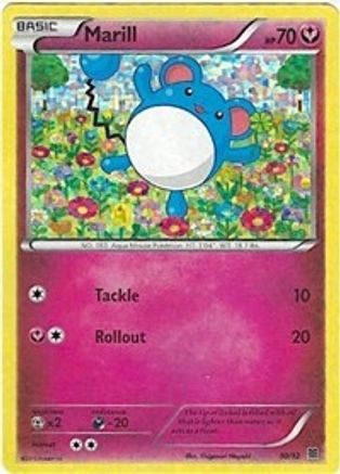 Marill - 10/12/12  - Holofoil - Promo