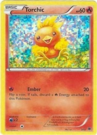 Torchic - 3/12/12  - Holofoil - Promo