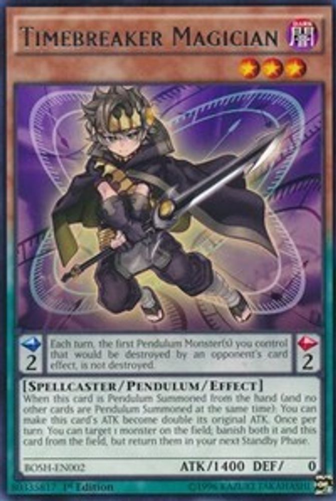 Timebreaker Magician (BOSH-EN002) - Rare