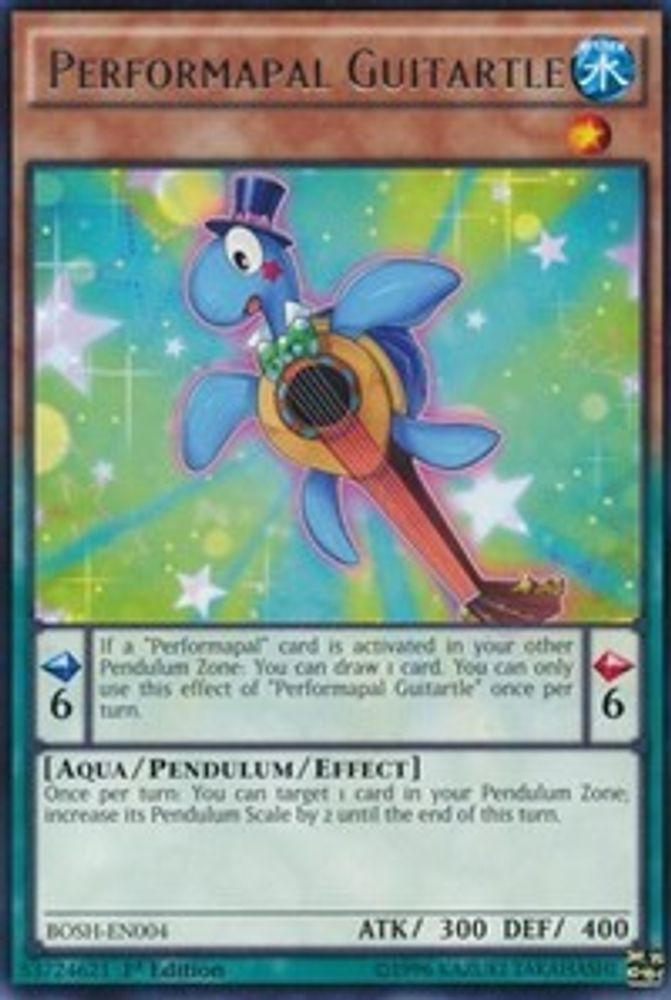 Performapal Guitartle (BOSH-EN004) - Rare