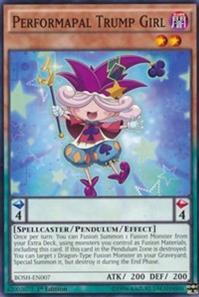 Performapal Trump Girl (BOSH-EN007) - Common