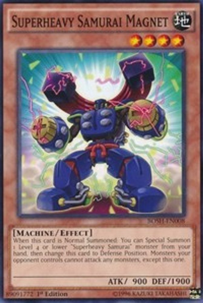 Superheavy Samurai Magnet (BOSH-EN008) - Common