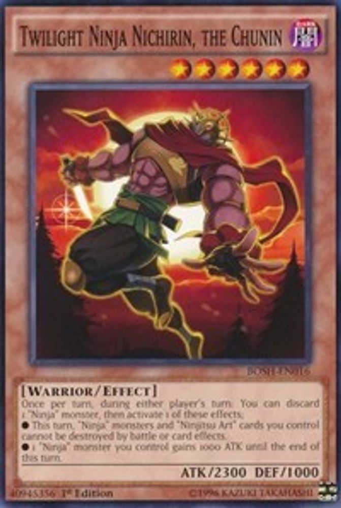 Twilight Ninja Nichirin, the Chunin (BOSH-EN016) - Common