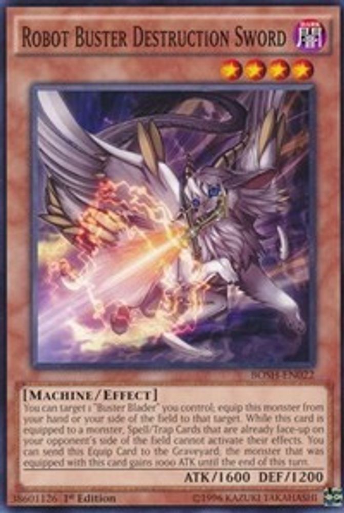 Robot Buster Destruction Sword (BOSH-EN022) - Common