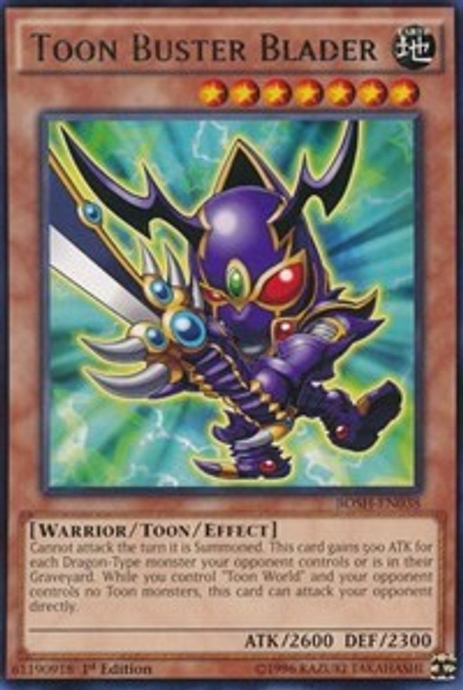 Toon Buster Blader (BOSH-EN038) - Rare