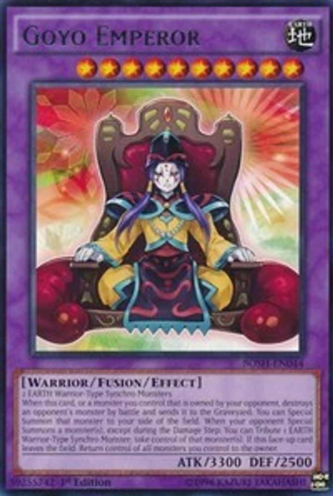 Empereur Goyo [BOSH-EN044] Rare 