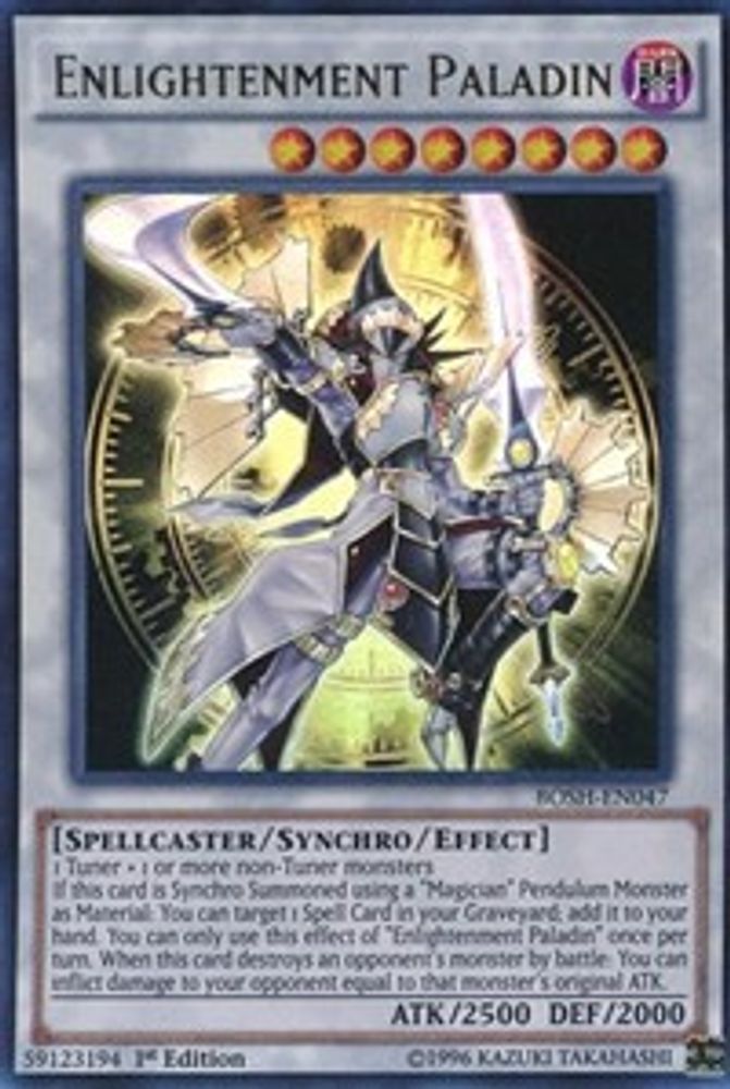 Enlightenment Paladin (BOSH-EN047) - Ultra Rare