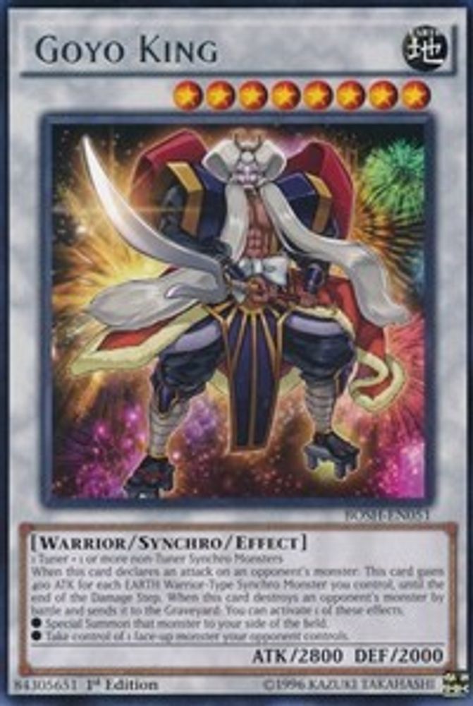 Goyo King (BOSH-EN051) - Rare