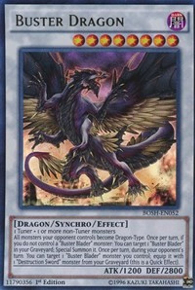 Buster Dragon (BOSH-EN052) - Ultra Rare