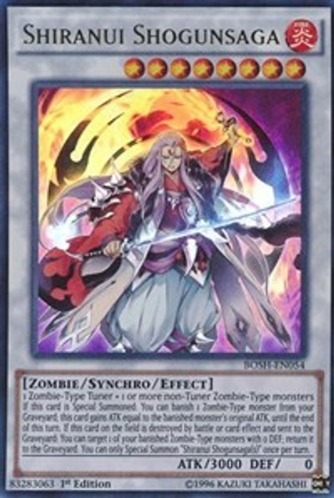 Shiranui Shogunsaga (BOSH-EN054) - Ultra Rare