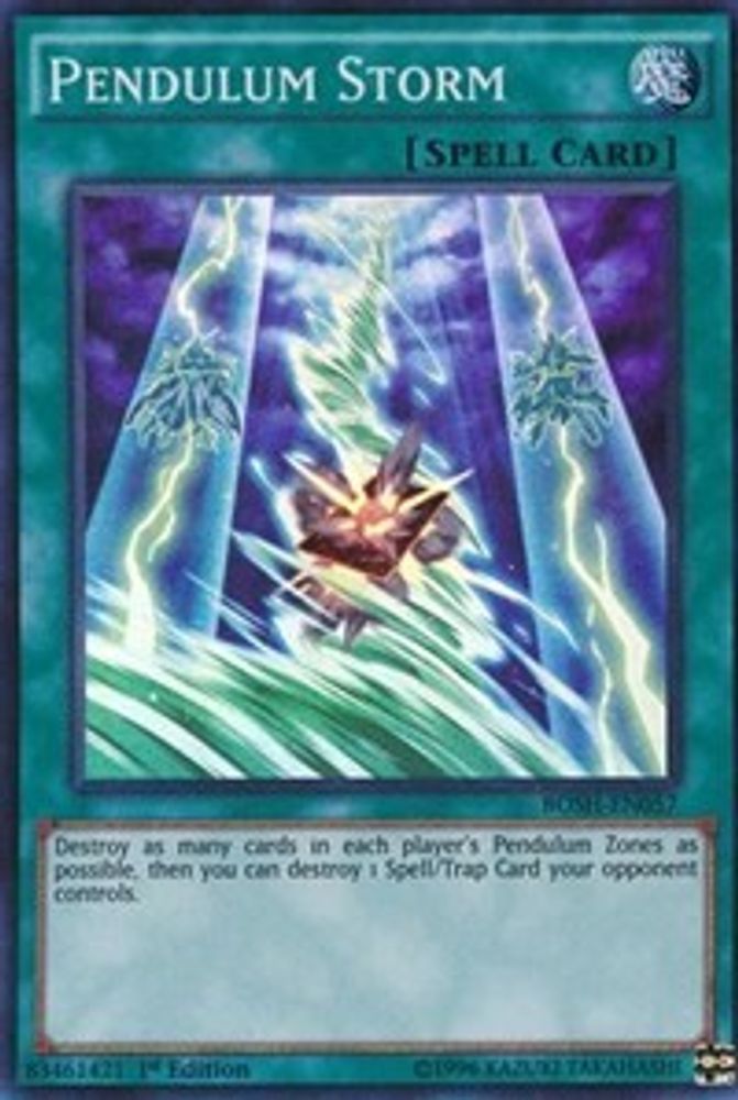 Pendulum Storm (BOSH-EN057) - Super Rare