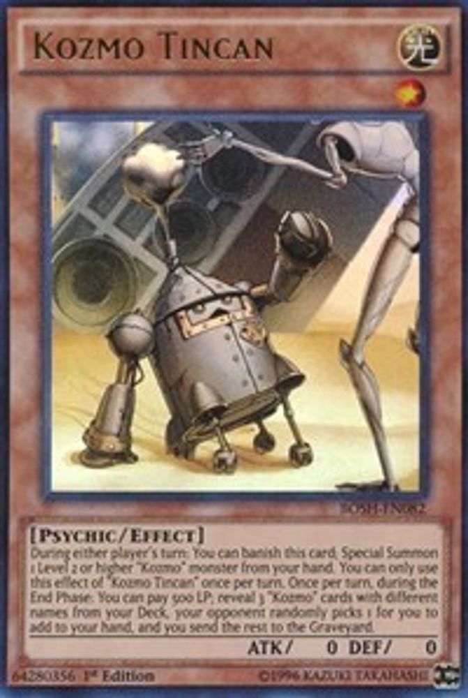 Kozmo Tincan (BOSH-EN082) - Ultra Rare