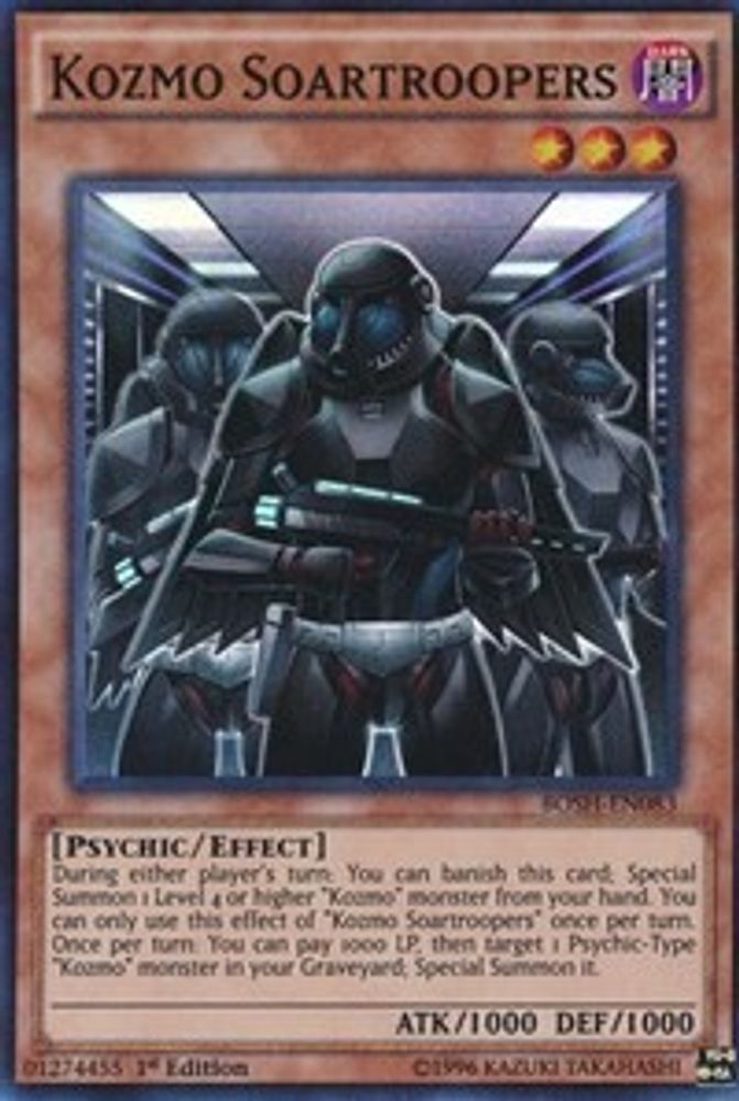 Kozmo Soartroopers (BOSH-EN083) - Super Rare