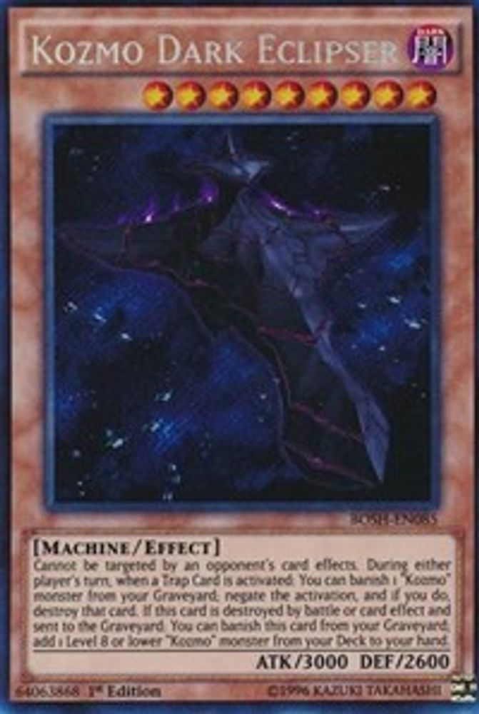 Kozmo Dark Eclipser (BOSH-EN085) - Secret Rare