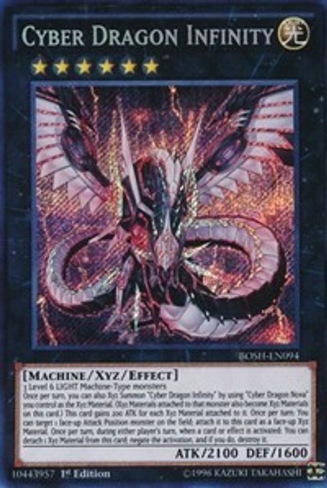 Cyber Dragon Infinity (BOSH-EN094) - Secret Rare