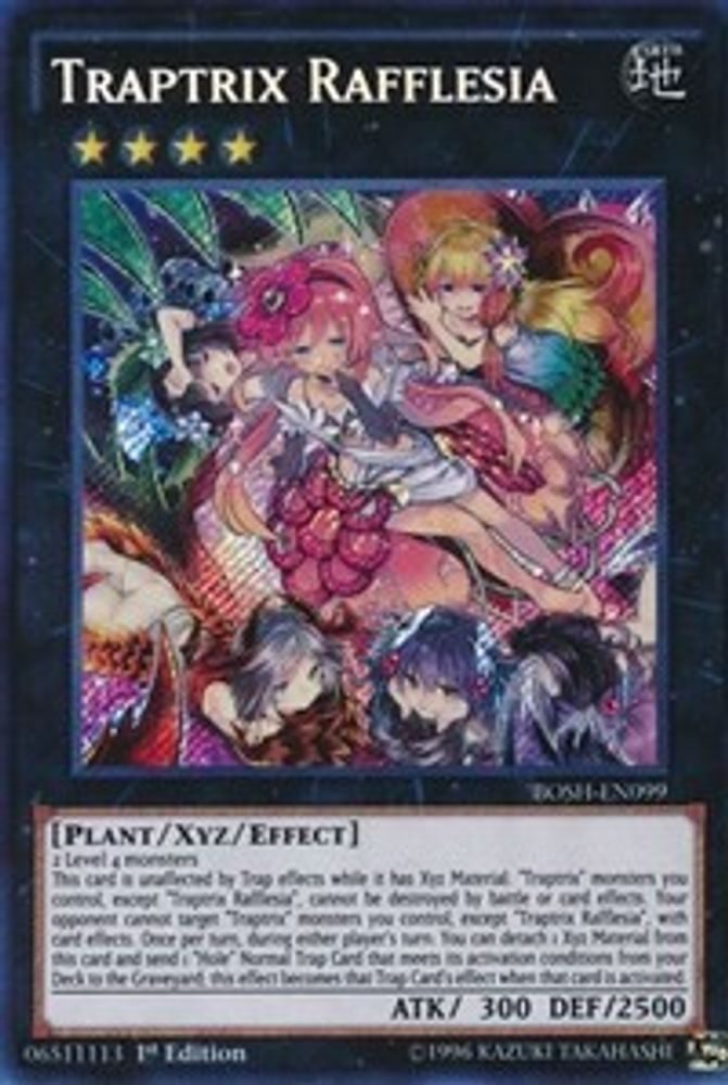Traptrix Rafflesia (BOSH-EN099) - Secret Rare