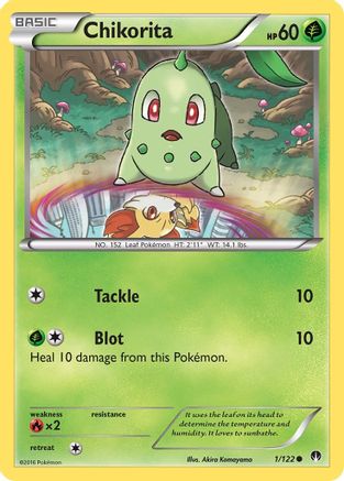 Chikorita 001  - Common