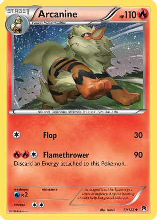 Arcanine 011  - Uncommon