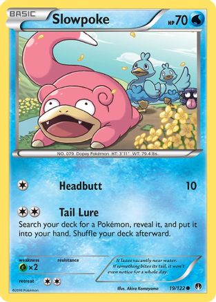 Slowpoke 019  - Common
