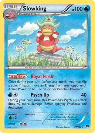 Slowking 021  - Holofoil - Holo Rare