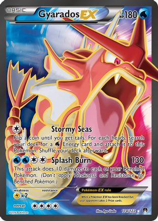 Gyarados EX (Full Art) 114  - Holofoil - Ultra Rare