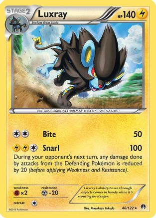 Luxray 046  - Rare