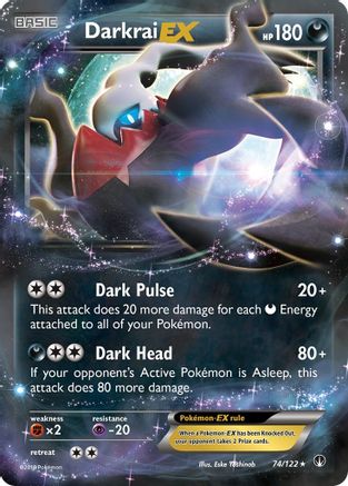 Darkrai EX 074  - Holofoil - Ultra Rare