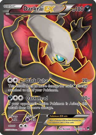Darkrai EX (Full Art) 118  - Holofoil - Ultra Rare