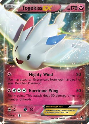Togekiss EX 083  - Holofoil - Ultra Rare